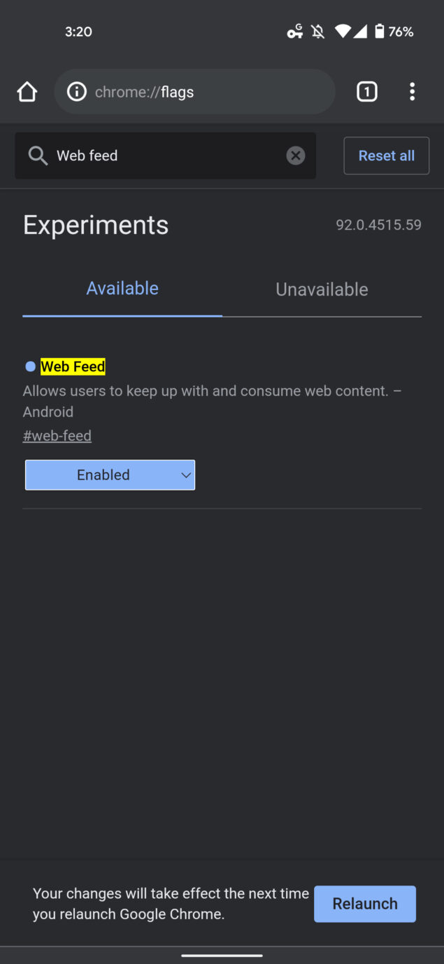 google chrome rss come funziona