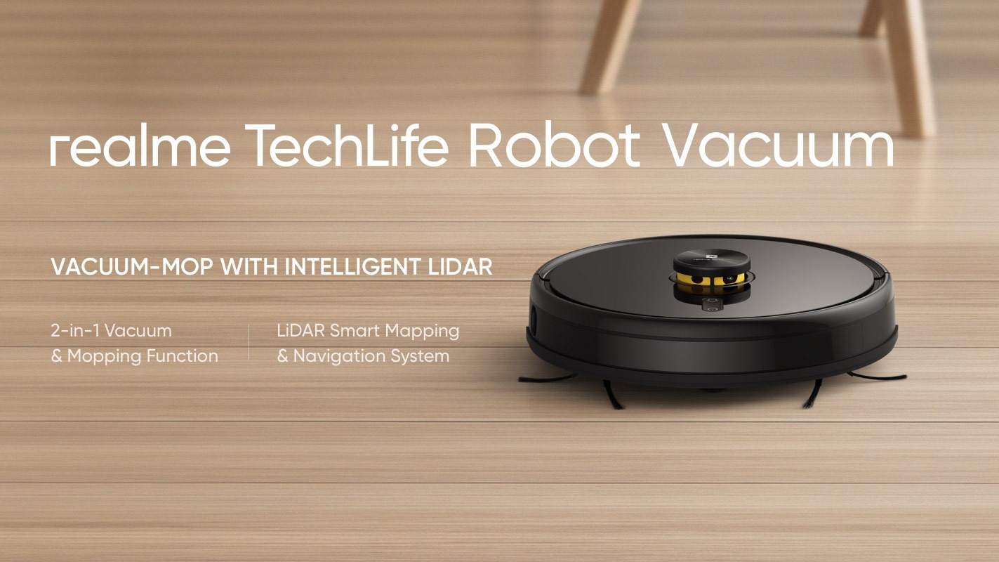 Realme TechLife Robot Vacuum è in offerta di lancio Realme TechLife Robot Vacuum è in offerta di lancio