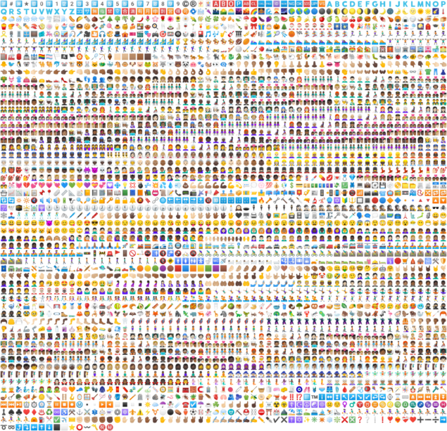 Google emoji vecchia raccola