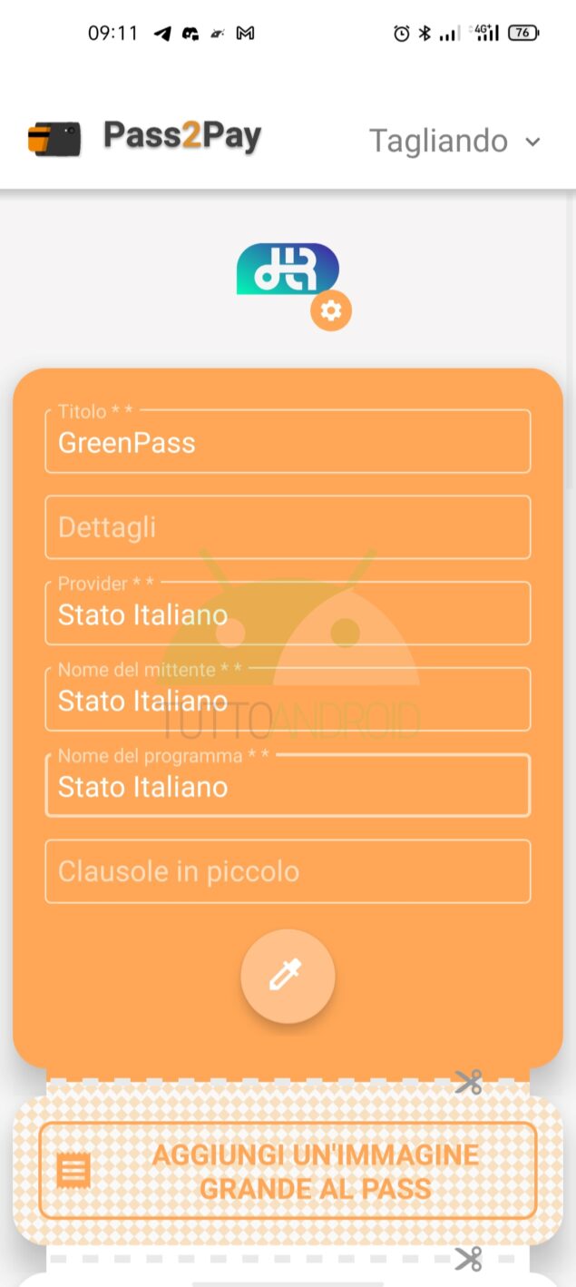 come aggiungere Green Pass su Google Pay