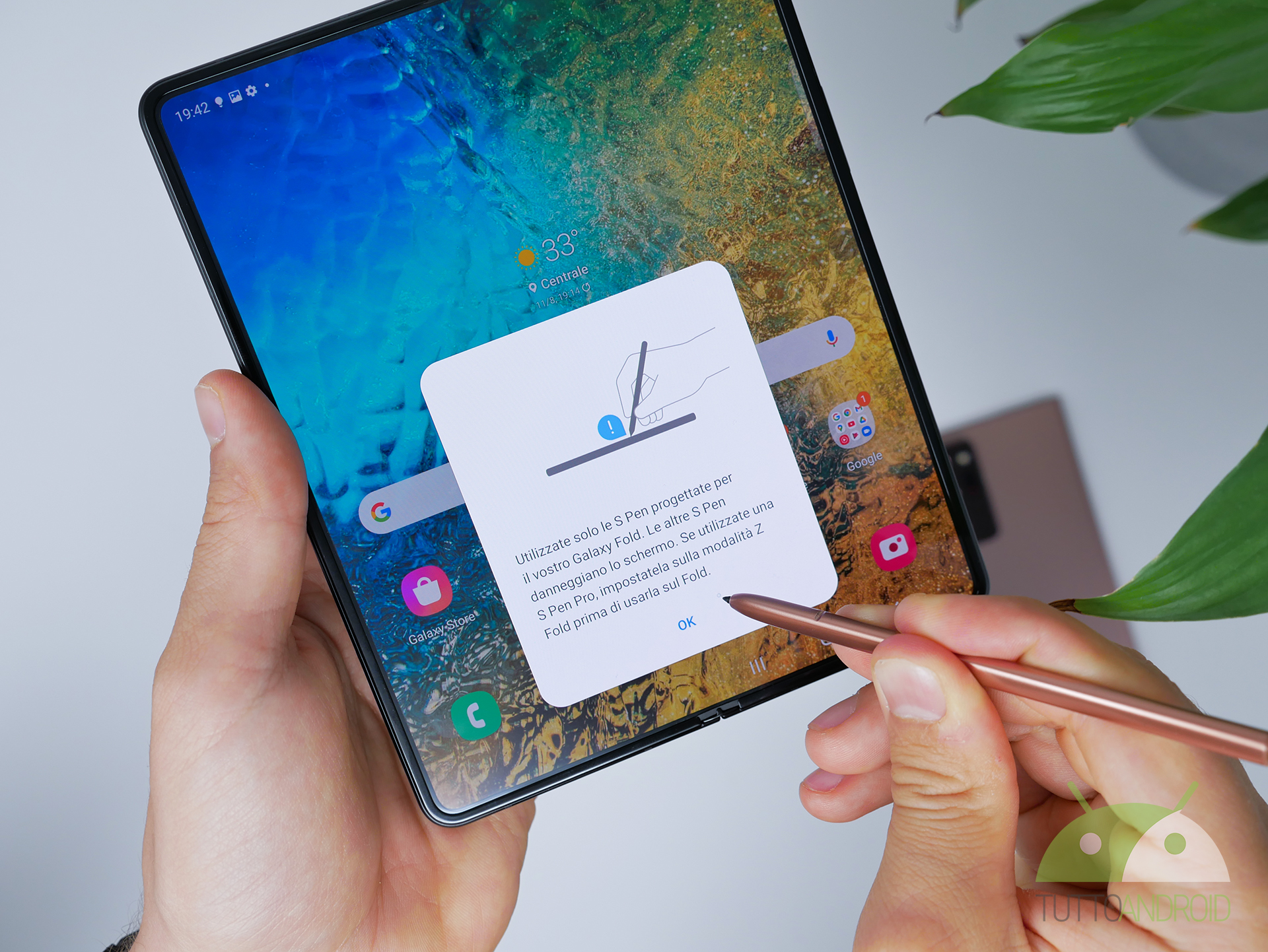 Samsung galaxy z fold3 5g s pen 
