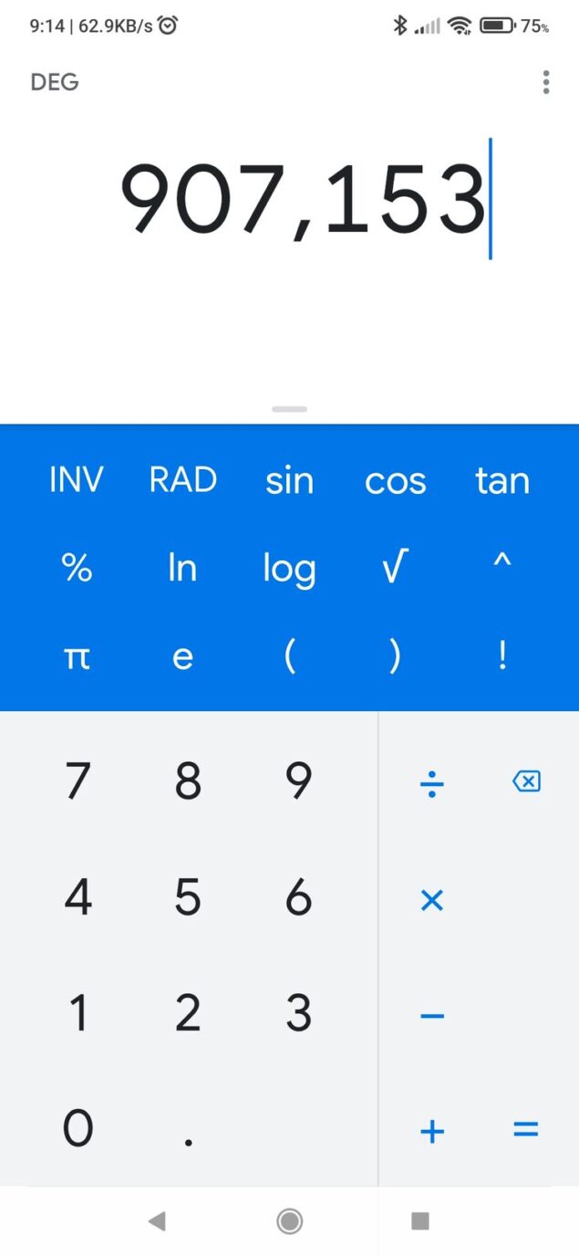 Google Calcolatrice