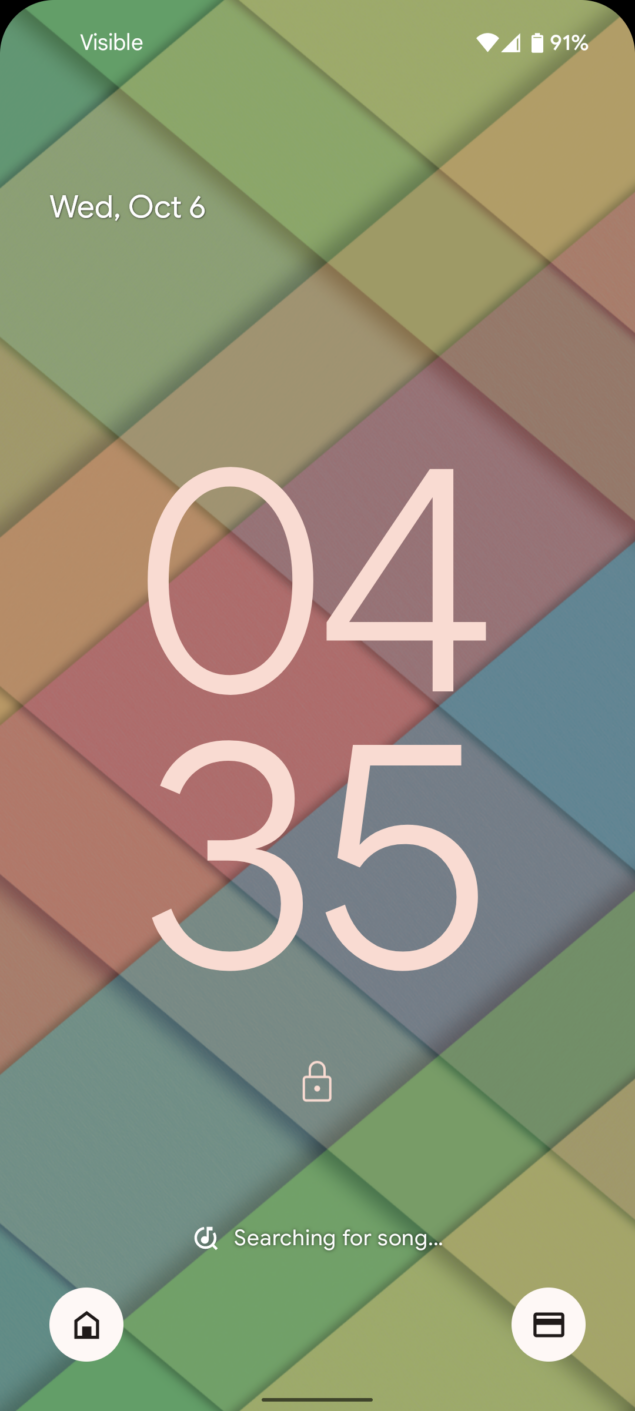 Google Pixel Now Playing