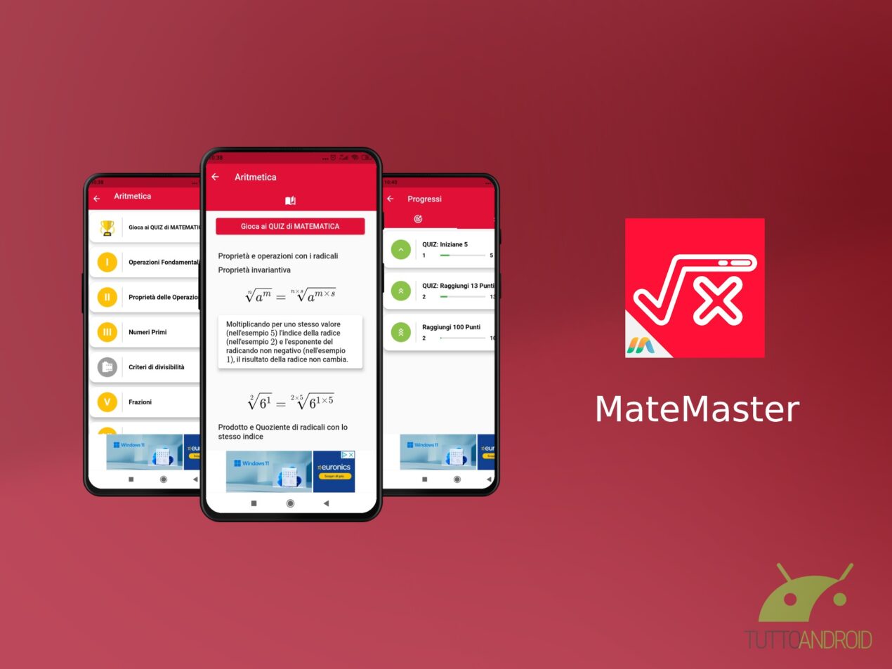 MateMaster è uno strumento utile per imparare la matematica