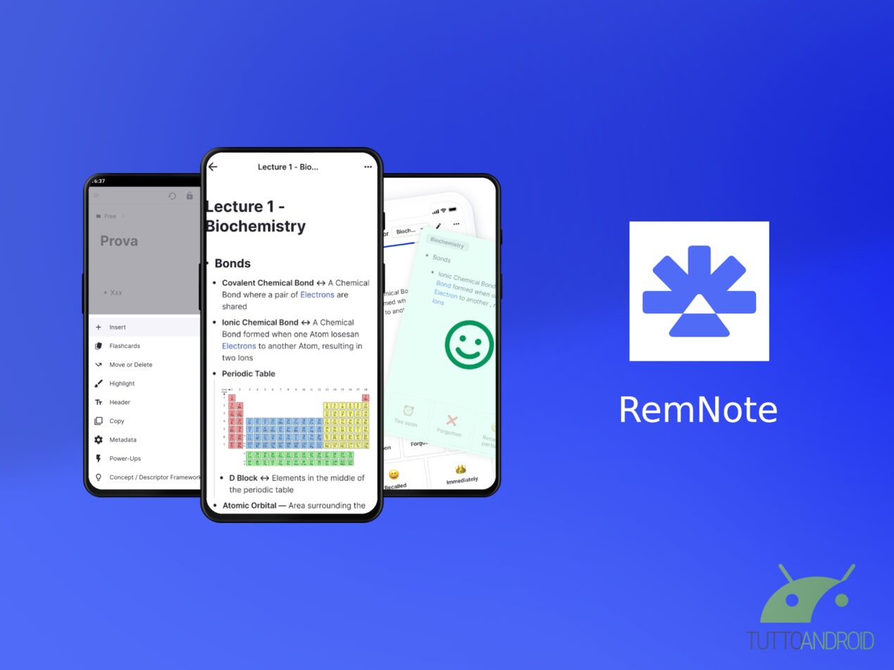RemNote è un valido strumento per organizzare le proprie idee
