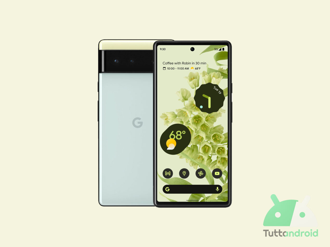 I Google Pixel 6 fanno il pieno di novità per Assistant, foto, chiamate e altro
