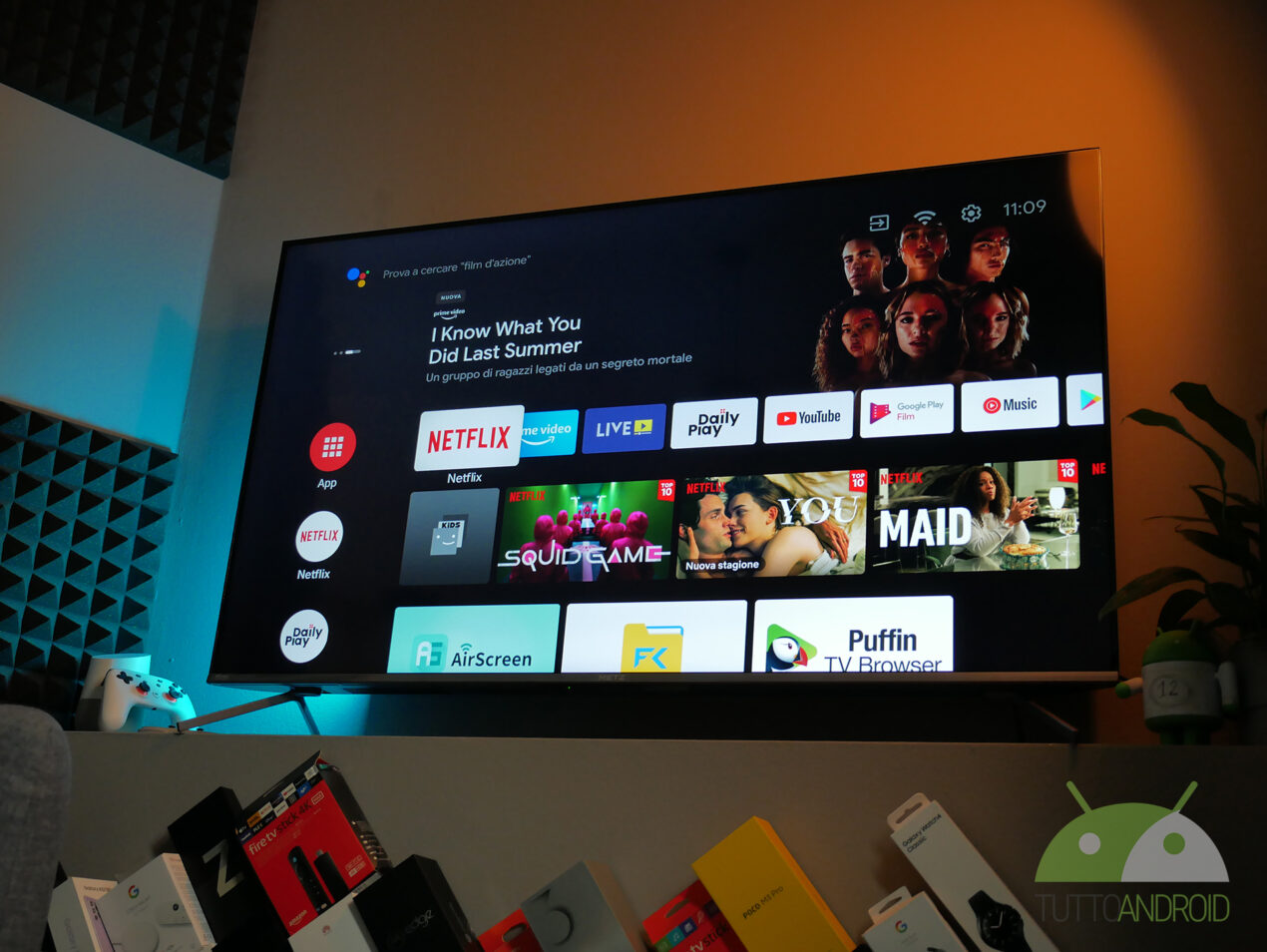 Recensione METZ MUC8500Z: un 55'' con Android 10 TV e 2x120Hz a buon prezzo