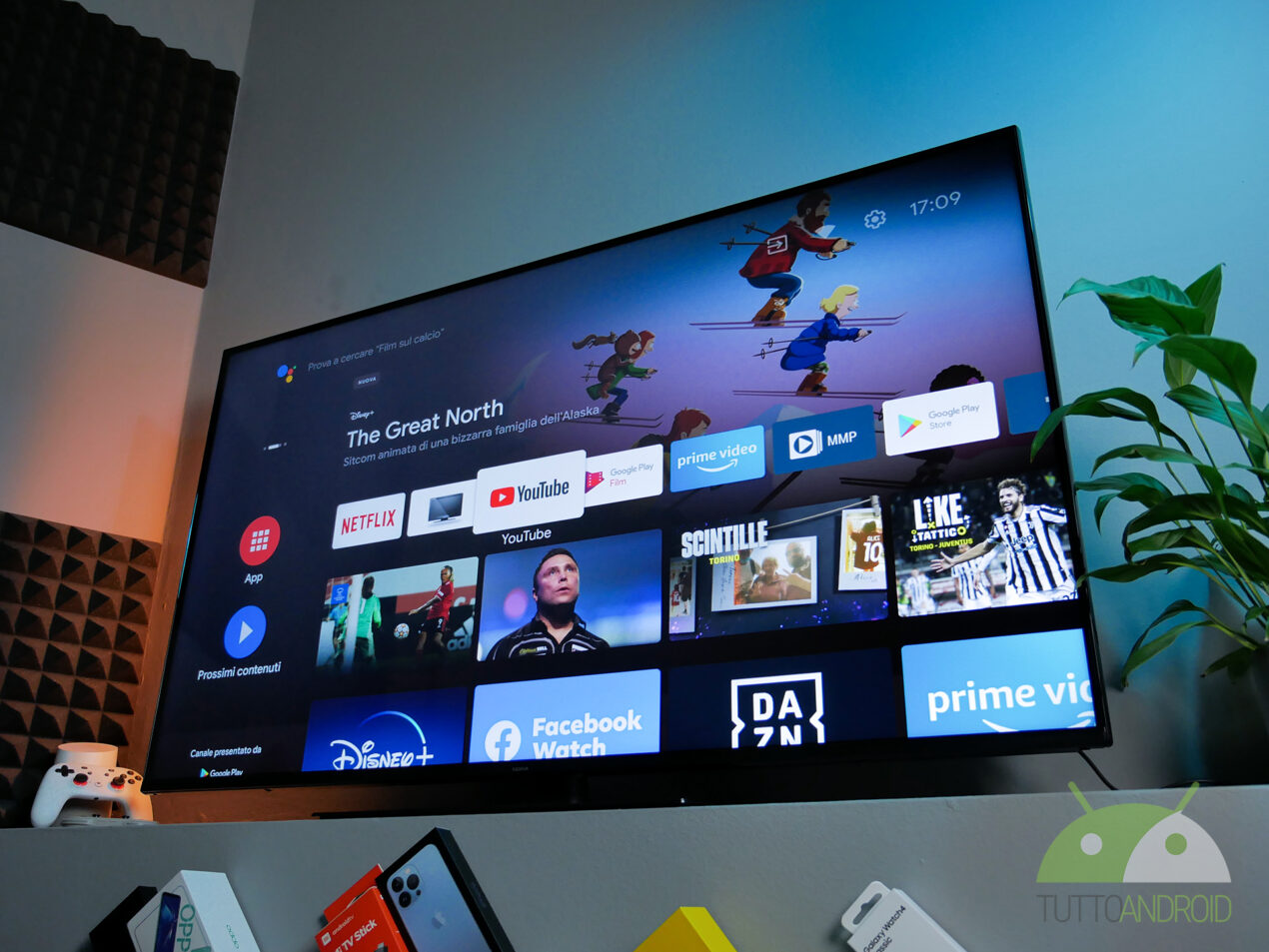 Recensione Nokia Smart TV da 55'': DVB-T2 e Android TV