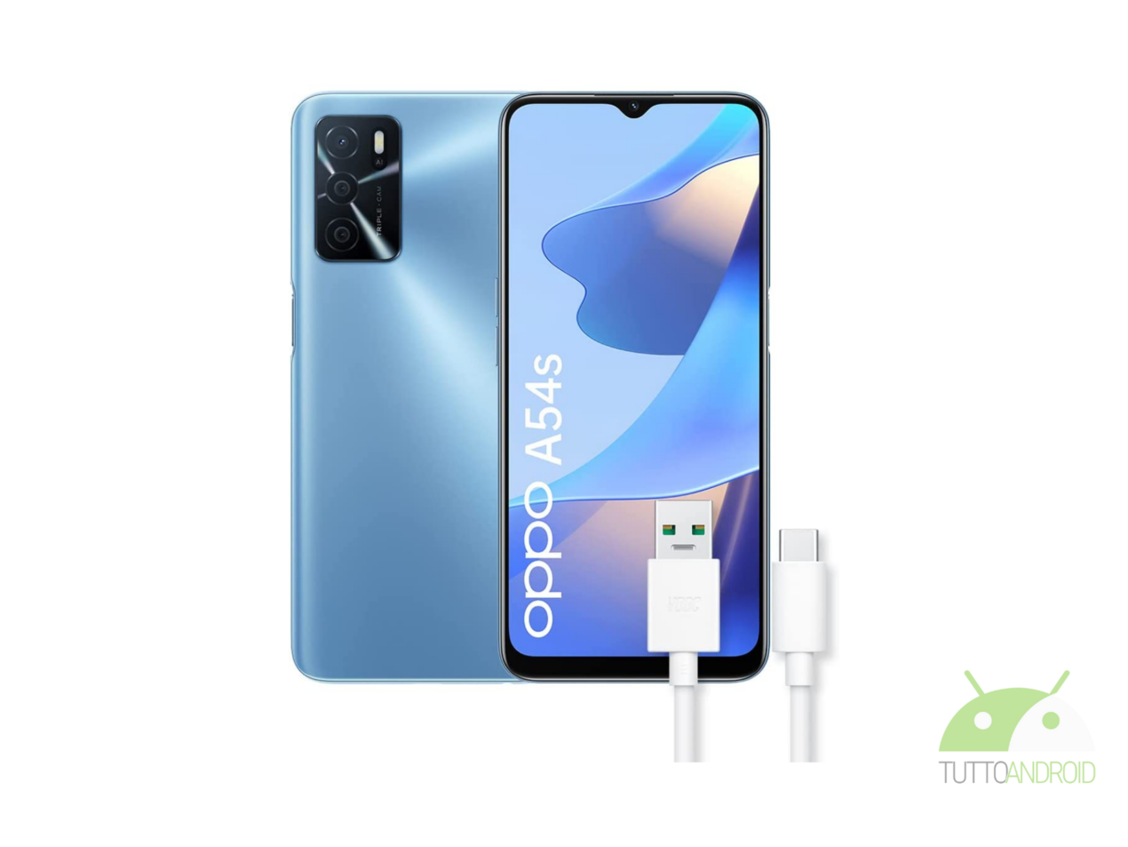 OPPO A54s è ufficiale in Italia: 50 megapixel e 5.000 mAh a buon mercato