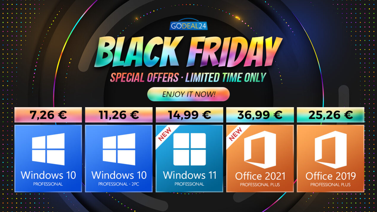 GoDeal24 lancia il proprio Black Friday, ecco tutte le promozioni attive