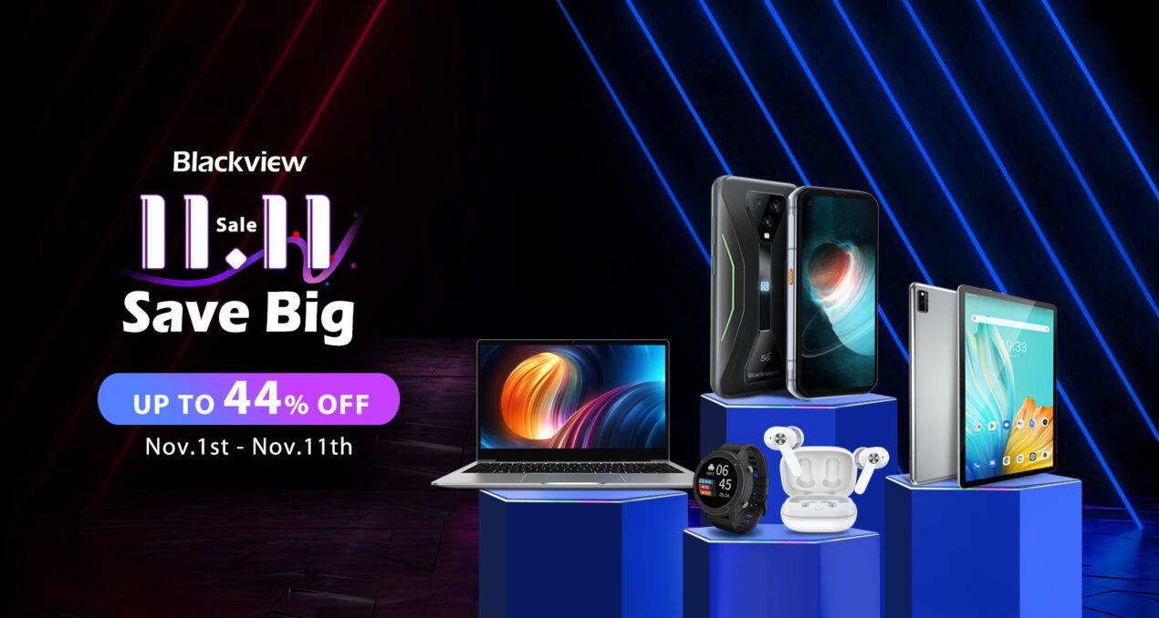 Blackview ha già lanciato le offerte per l'11.11 con sconti fino al 44%