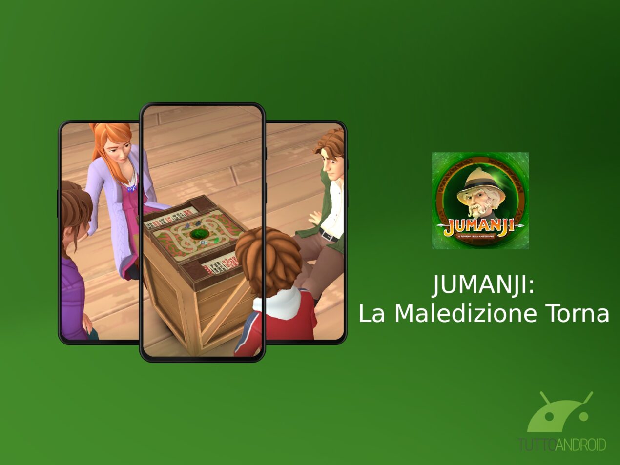 JUMANJI: La Maledizione Torna è un interessante gioco da tavolo collaborativo