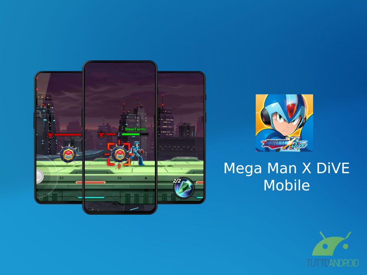 Mega Man X DiVE sbarca sugli smartphone Android