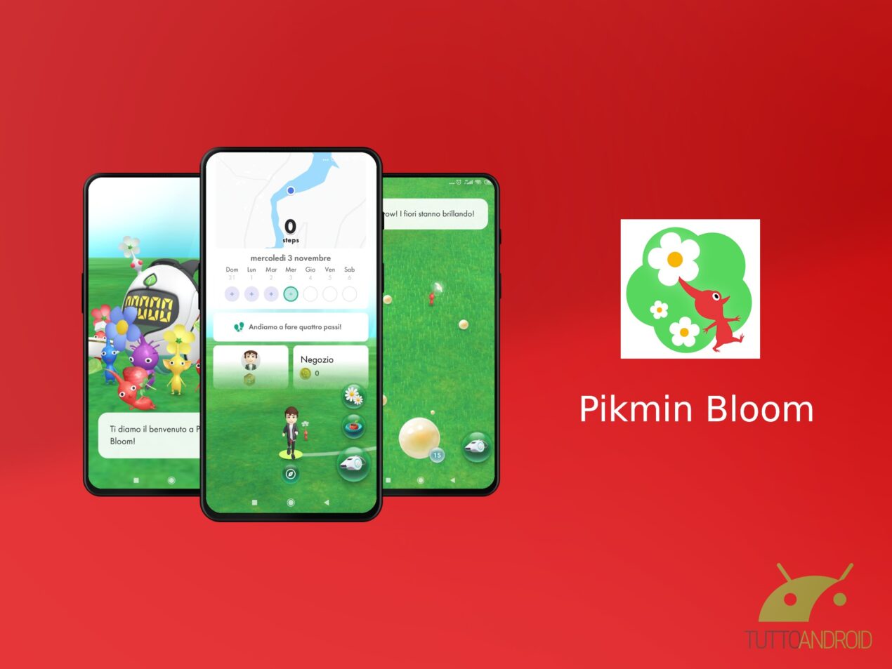 Niantic rilascia Pikmin Bloom, il nuovo gioco basato sulla realtà aumentata