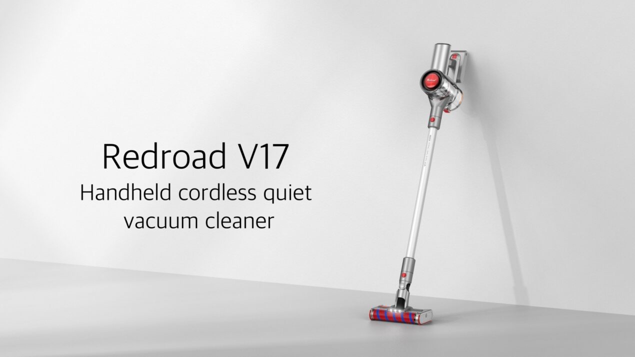 Prezzo bomba per Redroad V17, il nuovo aspirapolvere cordless in offerta per il Single's Day