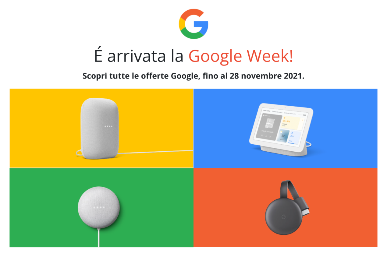 Euronics lancia la Google Week con offerte pazzesche sulla smart-home di Google