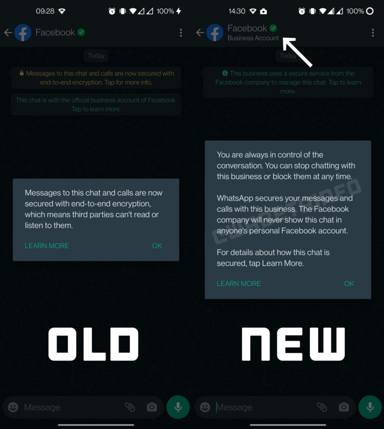 whatsapp beta business