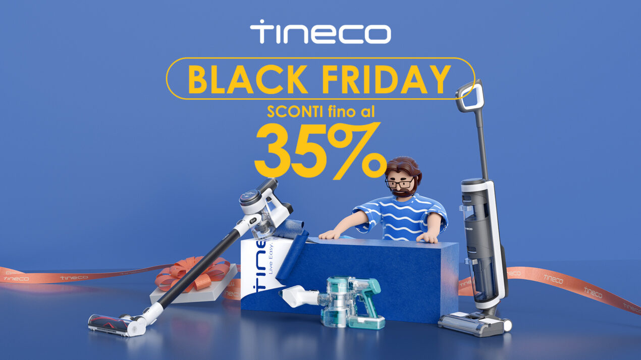 Il Black Friday di Tineco è all'insegna del risparmio: ecco le migliori offerte
