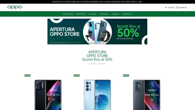 oppo store community italia ufficiale