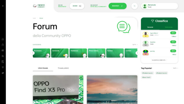 oppo store community italia ufficiale