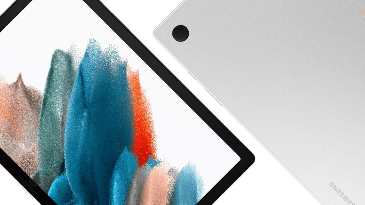 Il design di Samsung Galaxy Tab A8 2021 svelato da immagini dall'aria ufficiale