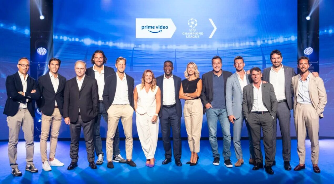 Inter e Juventus per gli ottavi di Champions League su Amazon Prime Video