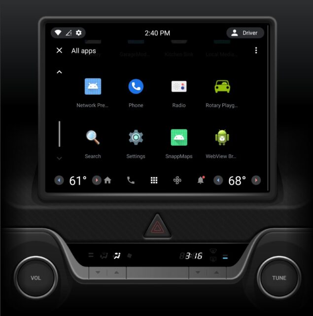 Android Automotive 12 novità