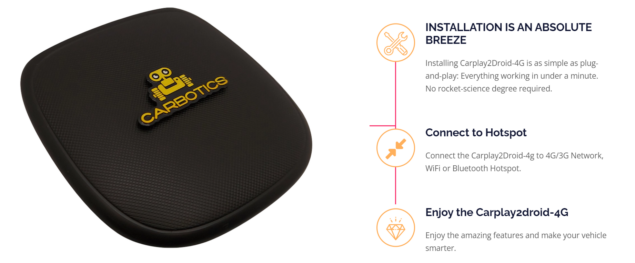 Carbotics CarPlay2Droid-4G