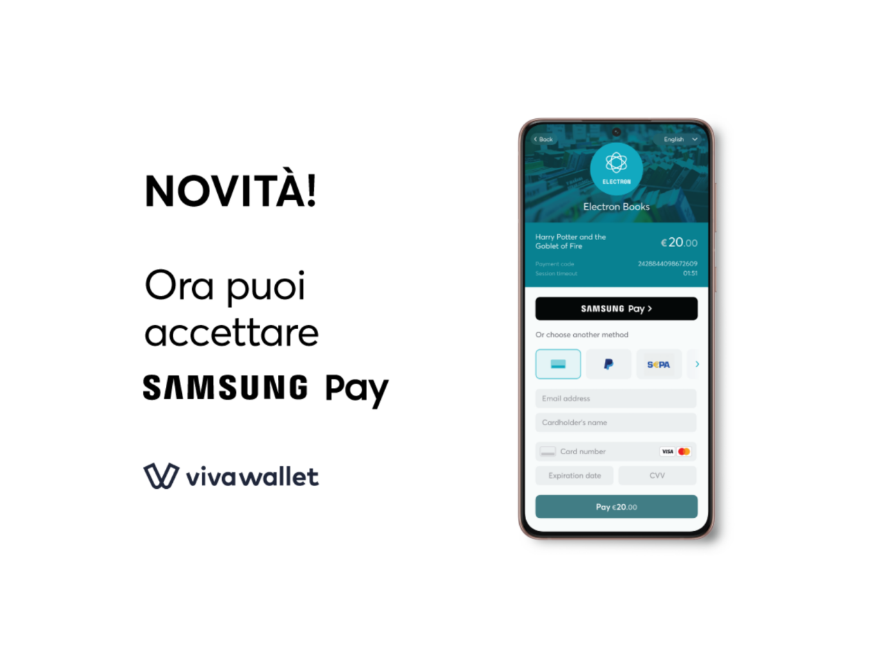 Viva Wallet abbraccia Samsung Pay per innovare i pagamenti mobile