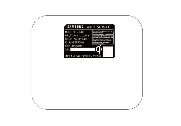 caricabatterie wireless Samsung