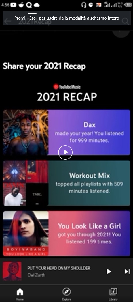 youtube playlist recap 2021