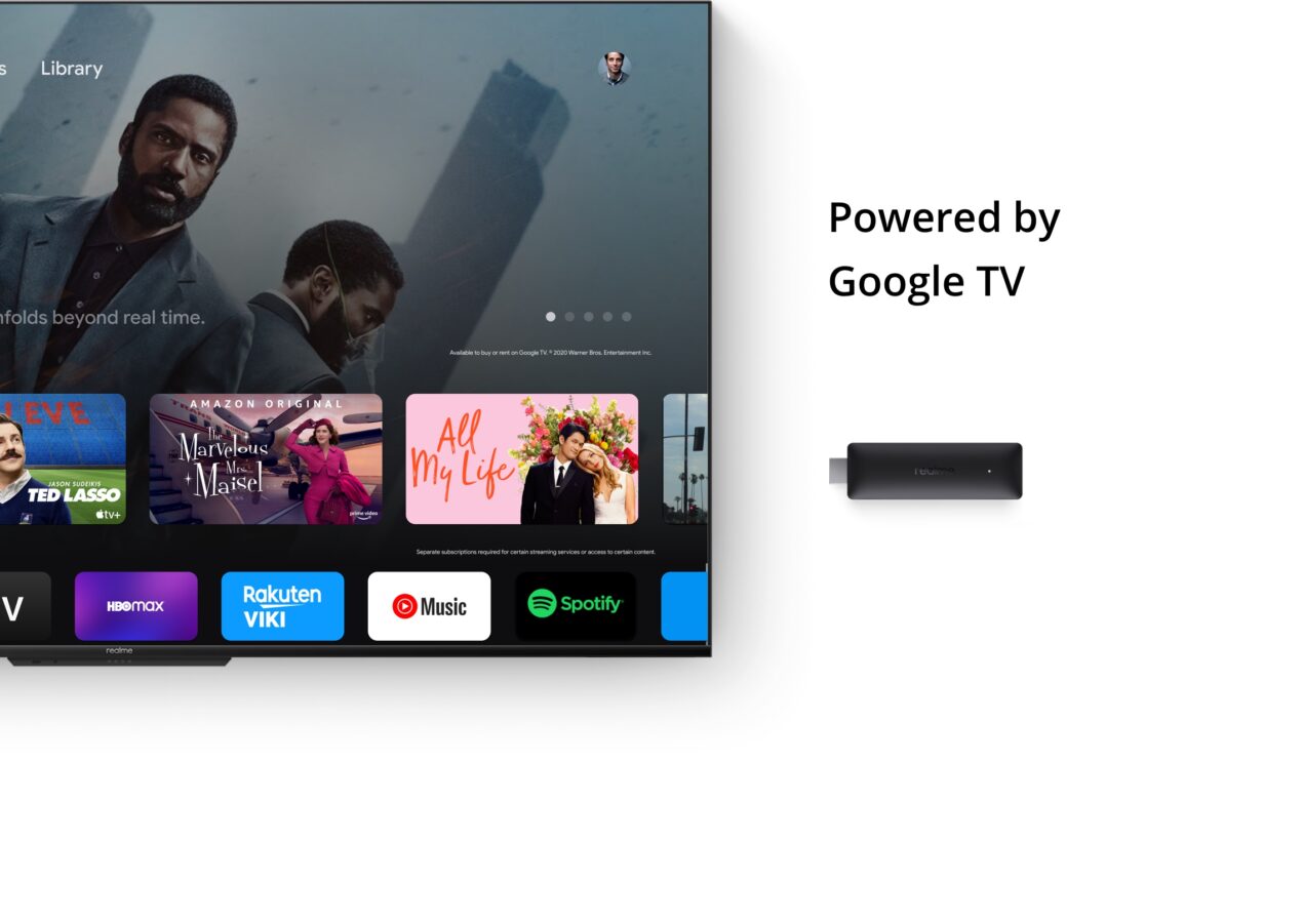 realme 4K Smart TV Stick con Google TV arriva in Italia (offerta lancio)