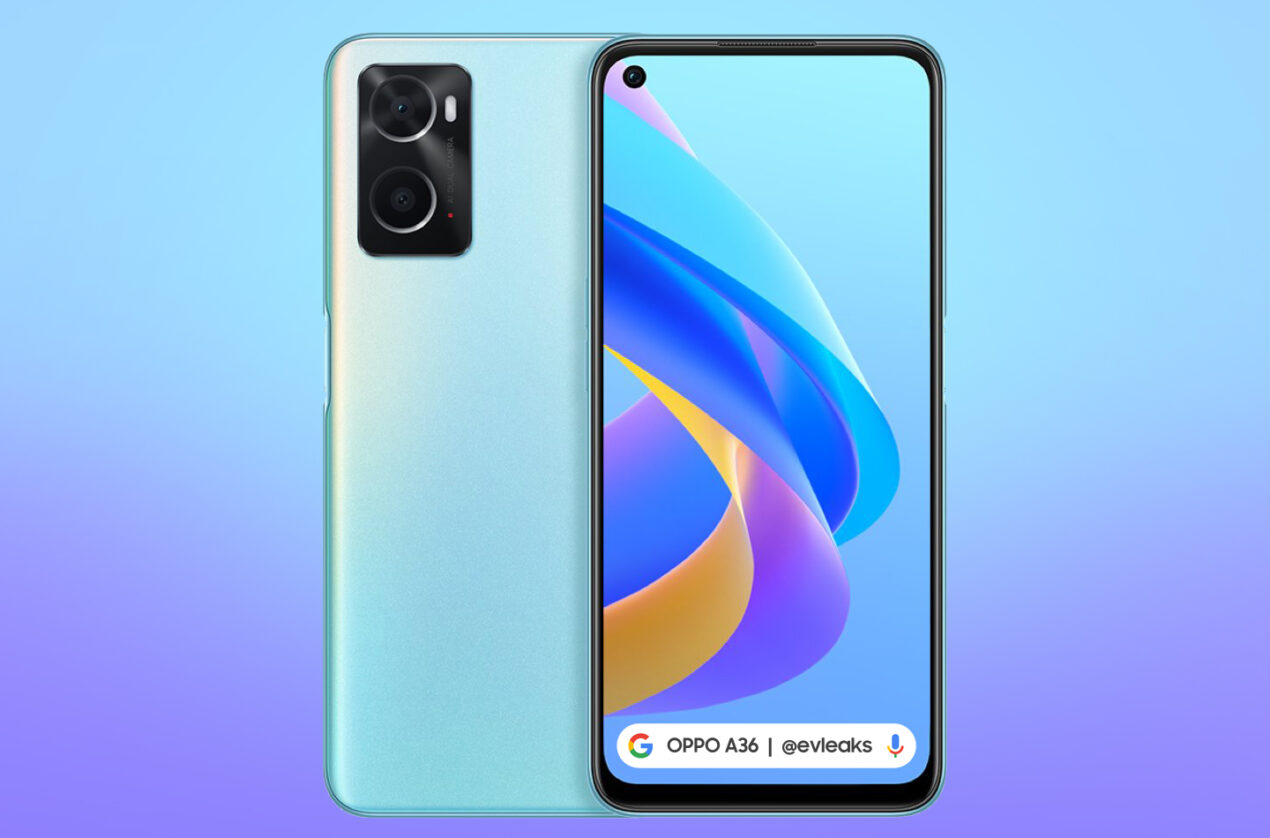 OPPO A36 sarà disponibile in due colori ma senza 5G