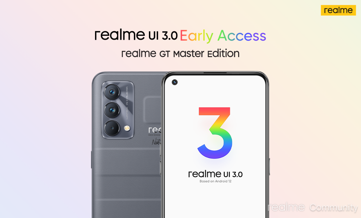 Realme GT Master Edition Android 12