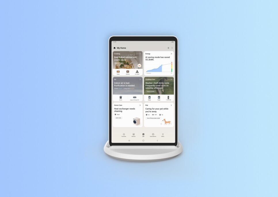 Samsung Home Hub permette di controllare tutta la smart home con praticità