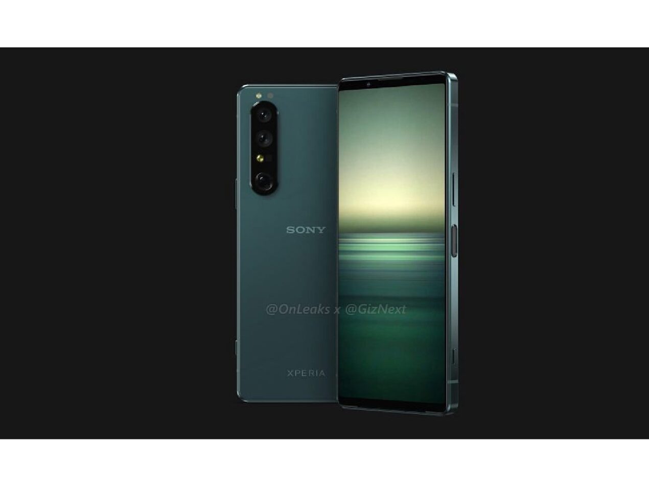 Sony Xperia 1 IV esce allo scoperto attraverso i primi render