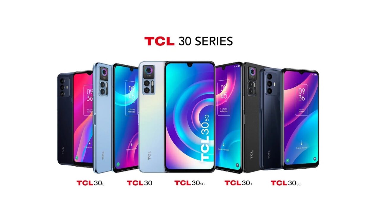 TCL presenta al MWC 2022 gli smartphone della nuova serie TCL 30
