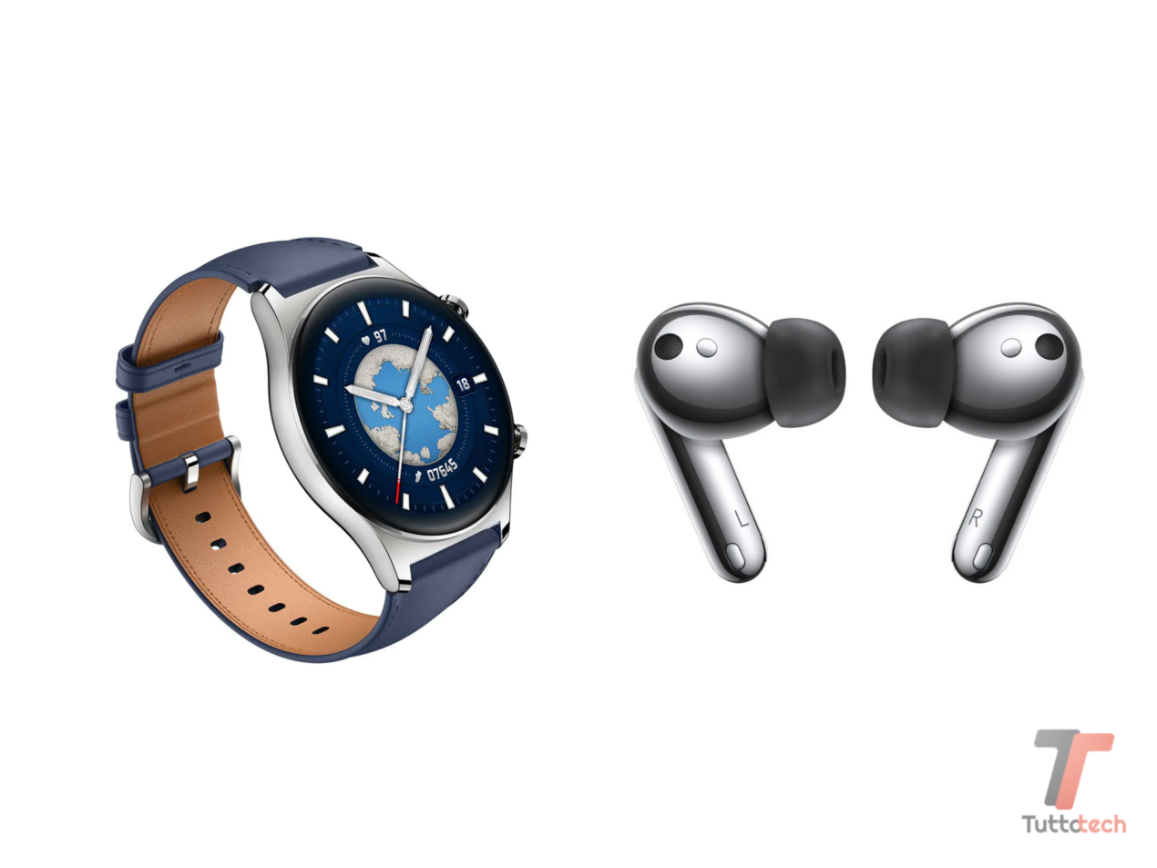 HONOR lancia al MWC 2022 smartwatch e cuffiette: ecco Watch GS3 e Earbuds 3 Pro