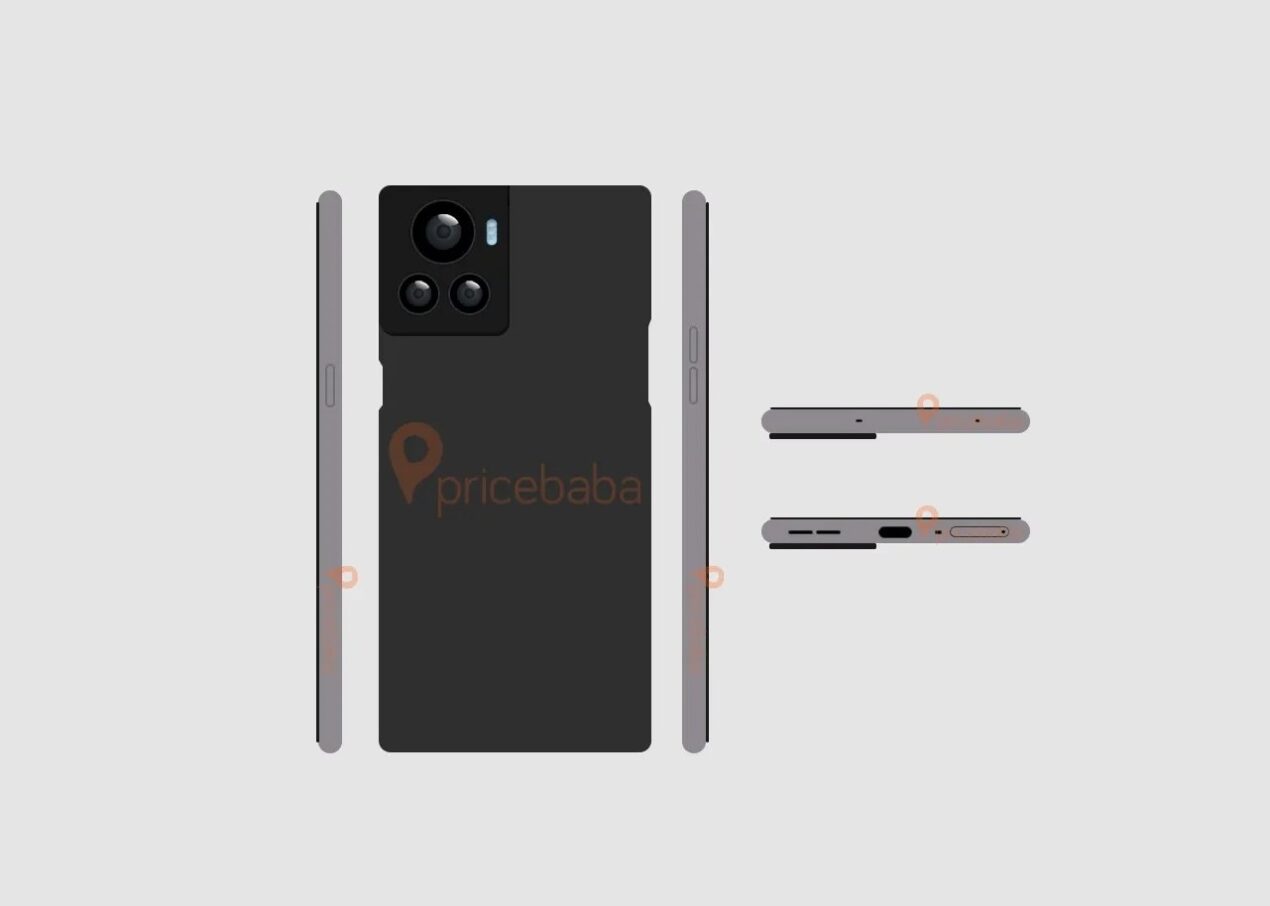 OnePlus 10R: il primo render conferma la somiglianza con uno smartphone Realme