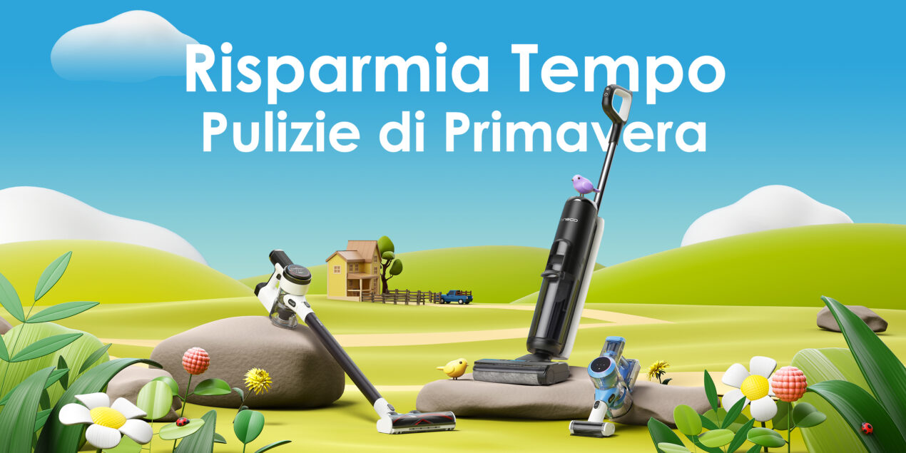 Speciale pulizie di primavera: maxi sconti sui prodotti Tineco in vendita su Amazon