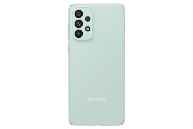 Samsung Galaxy A73 5G Mint - retro