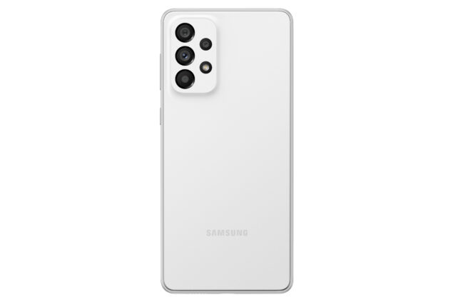 Samsung Galaxy A73 5G White - retro