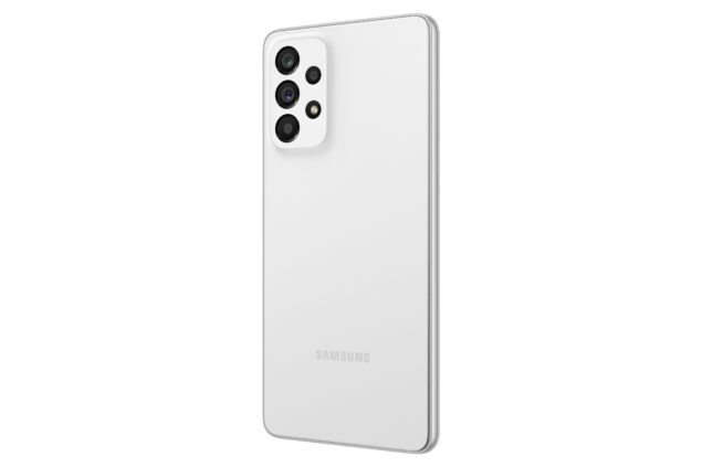 Samsung Galaxy A73 5G White - retro