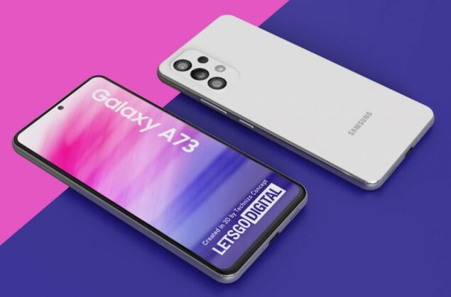 Samsung Galaxy A73 concept