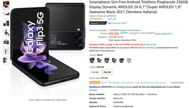 Come ricevere Samsung Galaxy Tab A8 in regalo