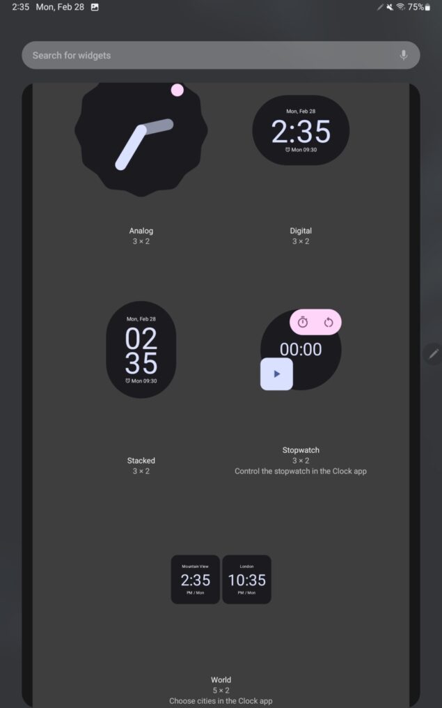 material-you-clock-widget