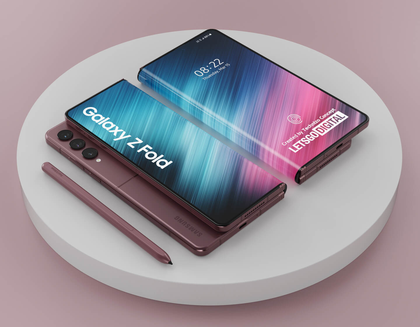 Samsung Galaxy Z Multi Fold concept