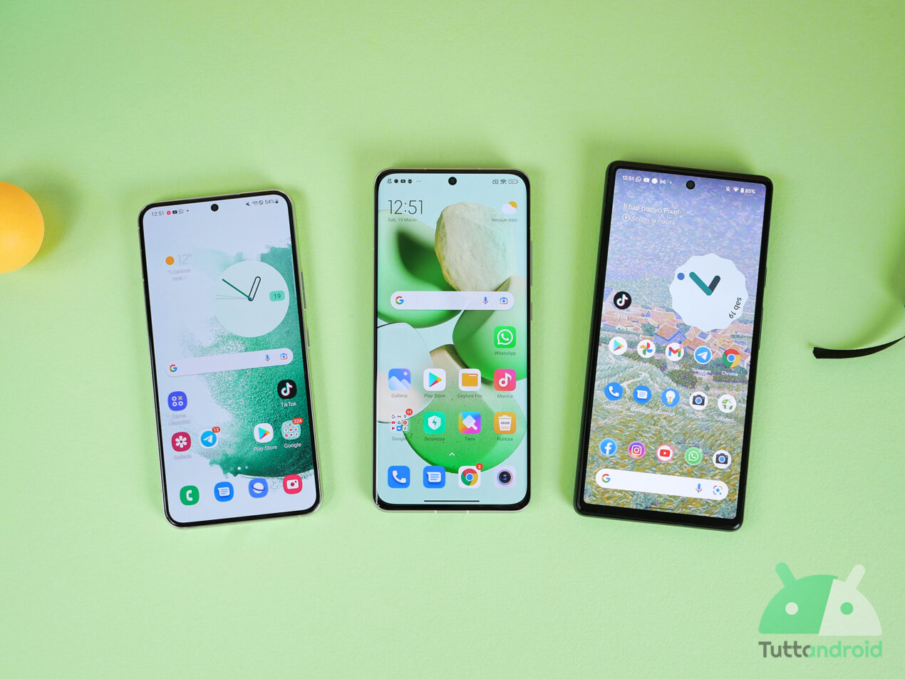Samsung Galaxy S22, Xiaomi 12 o Pixel 6? Le 3 versioni 
