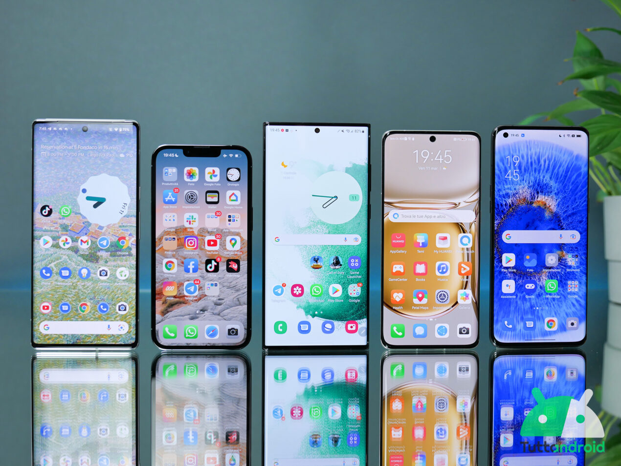 Migliori TOP 2022 a confronto: S22 Ultra vs iPhone 13 Pro, Pixel 6 Pro, Find X5 Pro e P50 Pro