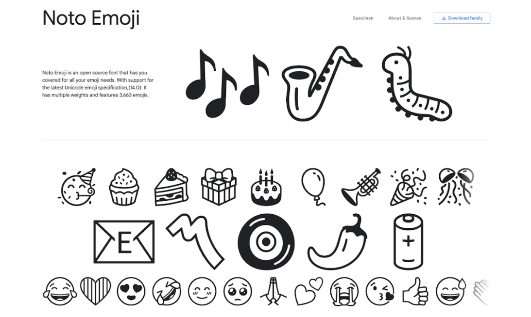Google Noto Emoji